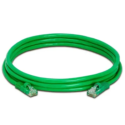 Cmple Rj45 Cat5 Cat5E Ethernet Lan Network Cable - 7 Ft Green 82