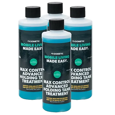 Dometic&trade; Max Control Holding Tank Deodorant - Four (4) Pack of 8oz Bottles