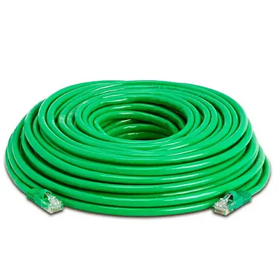 Cmple Rj45 Cat5 Cat5E Ethernet Lan Network Cable -75 Ft Green 82