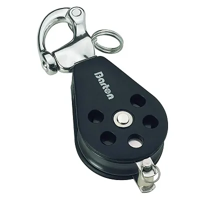 Barton Marine Series 3 Single Snap Shackle &amp; Becket Block - 