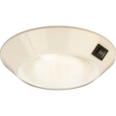 Sea-Dog White Plastic LED Dome Light 4' Day/Night - Clear/Re