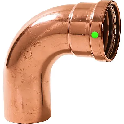 Viega ProPress XL 2-1/2" - 90&deg; Copper Elbow - Street/Press C