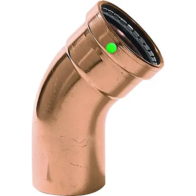 Viega ProPress XL - 2-1/2" - 45&deg; Copper Elbow - Street/Press