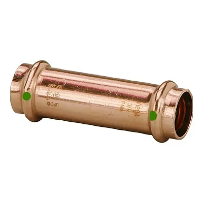 Viega ProPress 3/4" Extended Coupling w/o Stop - Double Press Co