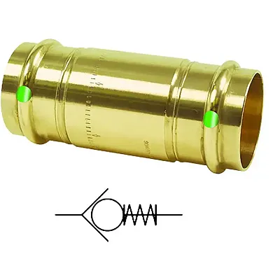 Viega ProPress 3/4" Zero Lead Check Valve - Double Press Connect