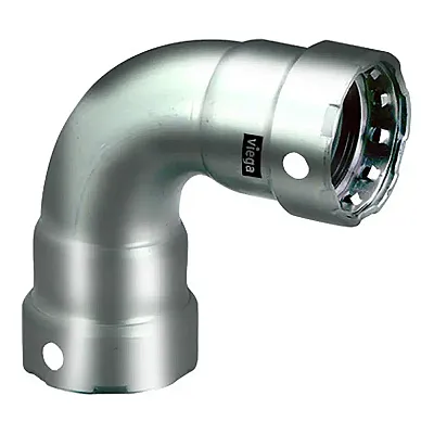 Viega MegaPress 3/4" 90&deg; Stainless Steel 304 Elbow - Double 