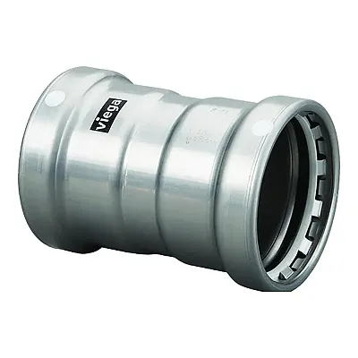 Viega MegaPress XL 3" Carbon Steel Coupling w/Stop w/FMK Double 
