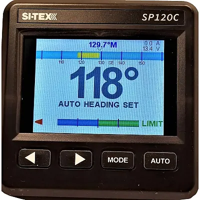 SI-TEX SP120 Color System w/RFB &amp; Remote Mechanical Drive Inboard Engines