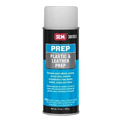 SEM Plastic &amp; Leather Prep - 12oz