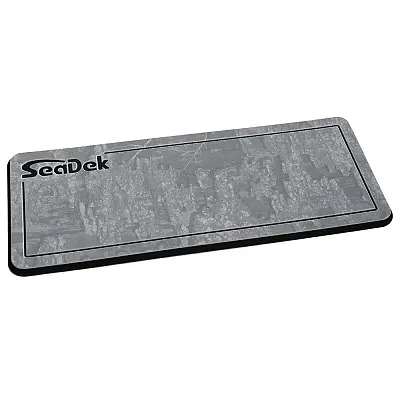 SeaDek Large Realtree Helm Pad - Storm Grey/Black Timber Pattern