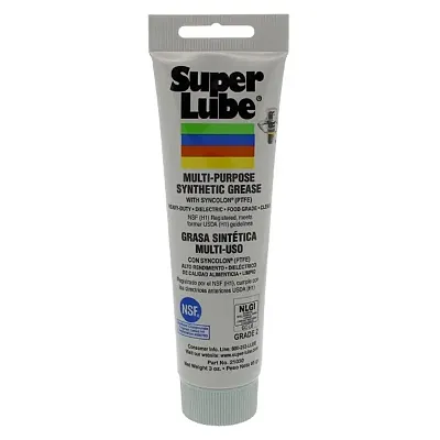 Super Lube Multi-Purpose Synthetic Grease w/Syncolon&reg; (PTFE) - .3oz Tube