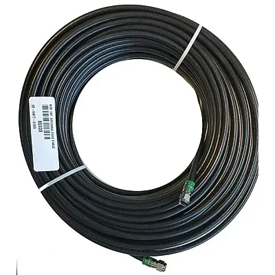 KVH 50' RG-6 Coax Cable TV1, TV3, TV5, TV6 &amp; UHD7 f/Connector Ends