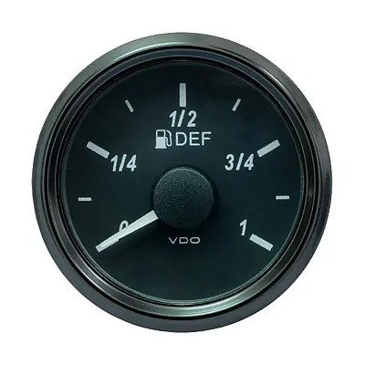 VDO SingleViu 52mm (2-1/16&quot;) DEF Level Gauge - 3-180 Ohm