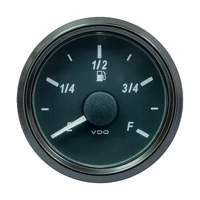 VDO SingleViu 52mm (2-1/16&quot;) DEF Level Gauge - E/F Scale - 0-5V