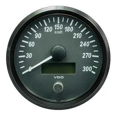 VDO SingleViu 100mm (4&quot;) Speedometer - 300 KM/H
