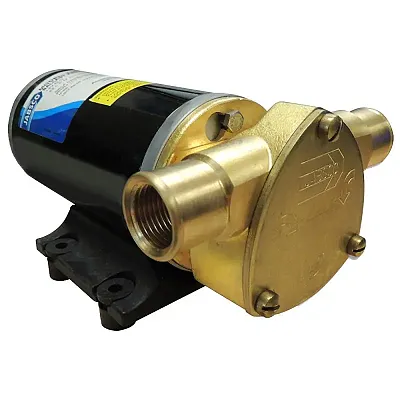 Jabsco Ballast King Bronze DC Pump with Deutsch Connector - No Reversing Switch 
