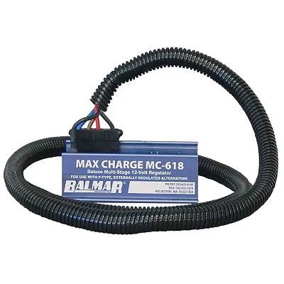 Balmar Max Charge MC-618 Regulator 12V w/Harness Multi-Stage