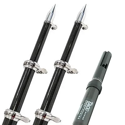 TACO 20&#39; Carbon Fiber Twist &amp; Lock Outrigger Poles f/GS-450, GS-500 &amp
