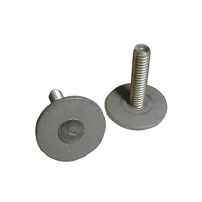 Weld Mount Stainless Steel Panel Stud .62&quot; Base 8 x 32 Thread 1.5&quot; Tall - 100 Pa