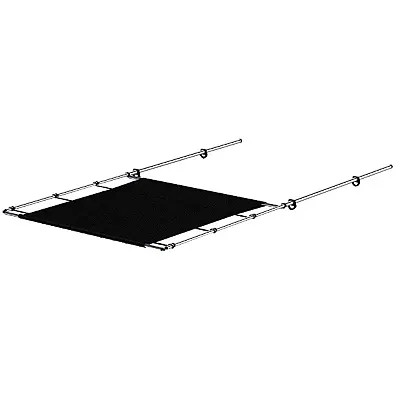 SureShade PTX Power Shade - 69&quot; Wide - Stainless Steel - Black