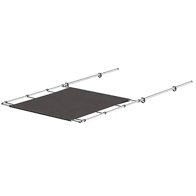 SureShade PTX Power Shade - 69&quot; Wide - Stainless Steel - Grey