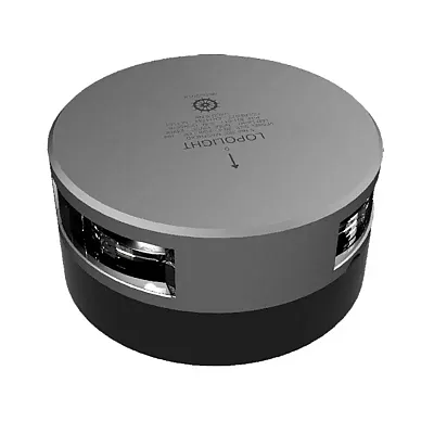 Lopolight Masthead Light 5nm Horizontal Mount - Silver Housing