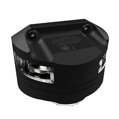 Lopolight Masthead Light w/6W Deck Light &amp; 15M Cable - 5nm - Black Housing