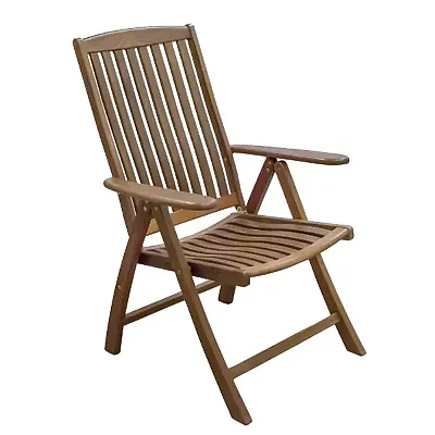 Whitecap Reclining Arm Chair - Teak