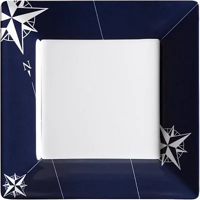 Marine Business Melamine Square Dessert Plate - NORTHWIND - 8.2&quot; Set of 6