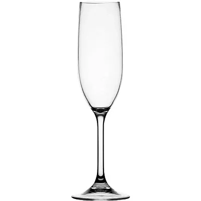 Marine Business Non-Slip Flute Glass Party - CLEAR TRITAN&trade; - Set of 6