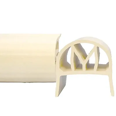 Monarch Nor'Easter M-Fender - 4' - White - 2 x 4 Mounting