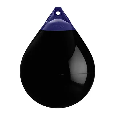 Polyform A Series Buoy A-5 - 27&quot; Diameter - Black - Boat Size 60&#39; &amp; Long