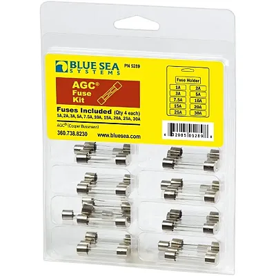 Blue Sea 5289 AGC Fuse Kit - 41-Piece