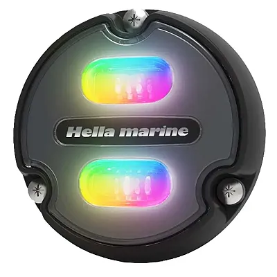 Hella Marine Apelo A1 RGB Underwater Light - 1800 Lumens - Black Housing - Charc