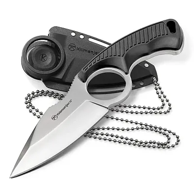 Kilimanjaro Stretta 6-3/4&quot; Drop Point Neck Knife