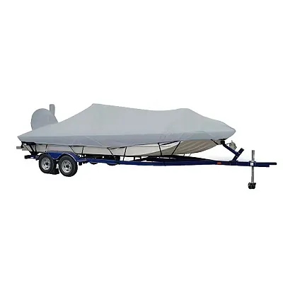 Carver Sun-DURA&reg; Extra Wide Series Styled-to-Fit Boat Cover f/19.5' Alum