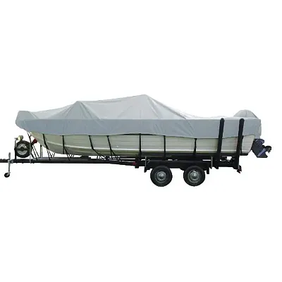 Carver Poly-Flex II Wide Series Styled-to-Fit Boat Cover f/18.5' Aluminum V-