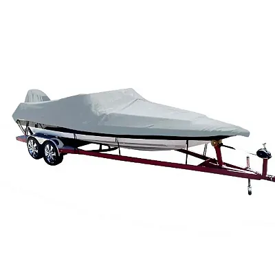 Carver Poly-Flex II Styled-to-Fit Boat Cover f/17.5' Ski Boats with Low Prof