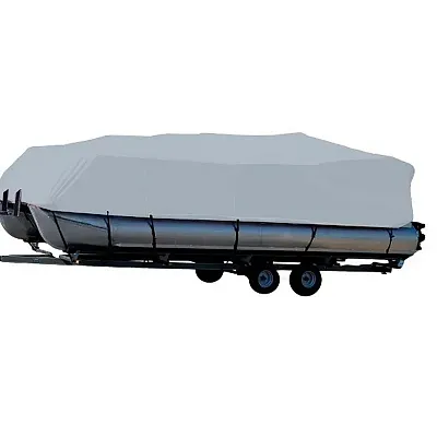 Carver Sun-DURA&reg; Styled-to-Fit Boat Cover f/20.5' Pontoons w/Bimini Top 