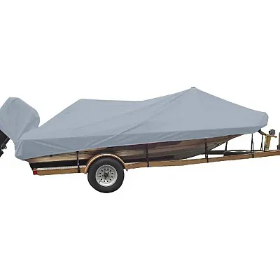 Carver Poly-Flex II Styled-to-Fit Boat Cover f/18.5' Angled Transom Bass Boa