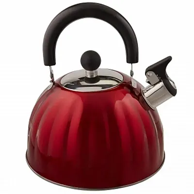 Mr. Coffee Twining 2.1 Quart Pumpkin Tea Kettle in Red