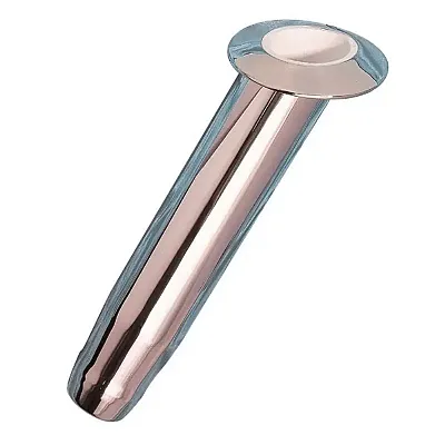 Rupp Large Stainless Steel Bolt-less Rod Holder - 15&deg;