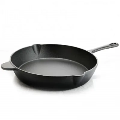 General Store Addlestone 12 in. Preseasoned Round Cast Iron Frying Pan
