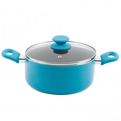 Gibson Benton 4 Qt Dutch Oven W/Lid in Blue