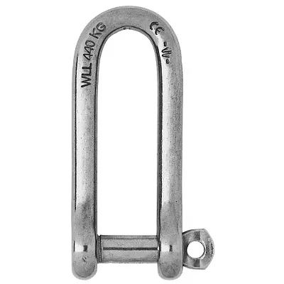 Wichard Captive Pin Long D Shackle - Diameter 10mm - 13/32&quot;