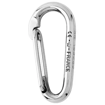 Wichard Symmetric Carbine Hook Without Eye - Length 60mm - 1/4&quot;