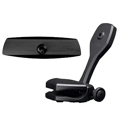 PTM Edge Mirror/Bracket Kit w/VR-140 Elite Mirror &amp; ZXR-320 (Black)