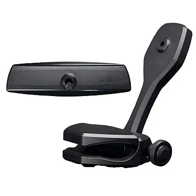 PTM Edge Mirror/Bracket Kit w/VR-140 PRO Mirror &amp; ZXR-361 (Black)