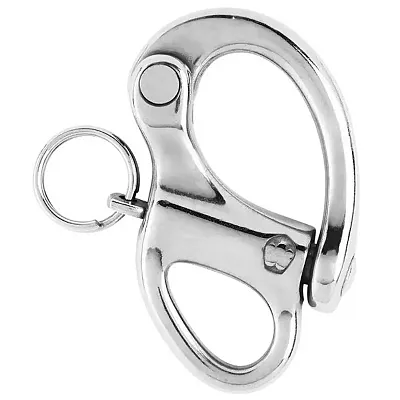Wichard 2-3/4&quot; Snap Shackle w/Fixed Eye - 70mm