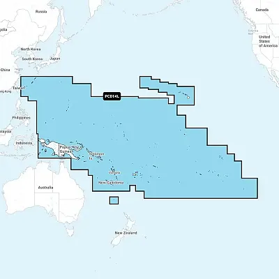 Navionics+ NAPC014L - Pacific Islands